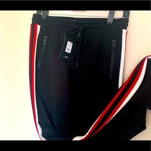 Fashion Nova Sally Striped Pants Size Small